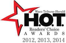 Waco Tribune Heral Readers Choice award winner
